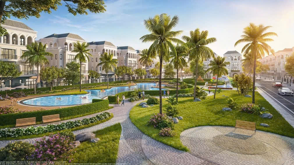 Không gian sống xanh tại Vinhomes Green City