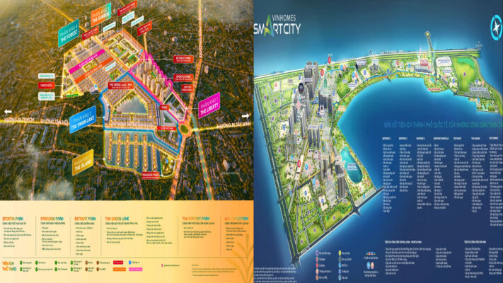 So sánh Vinhomes Green City và Smart City 2 dự án nổi bật của Vinhomes