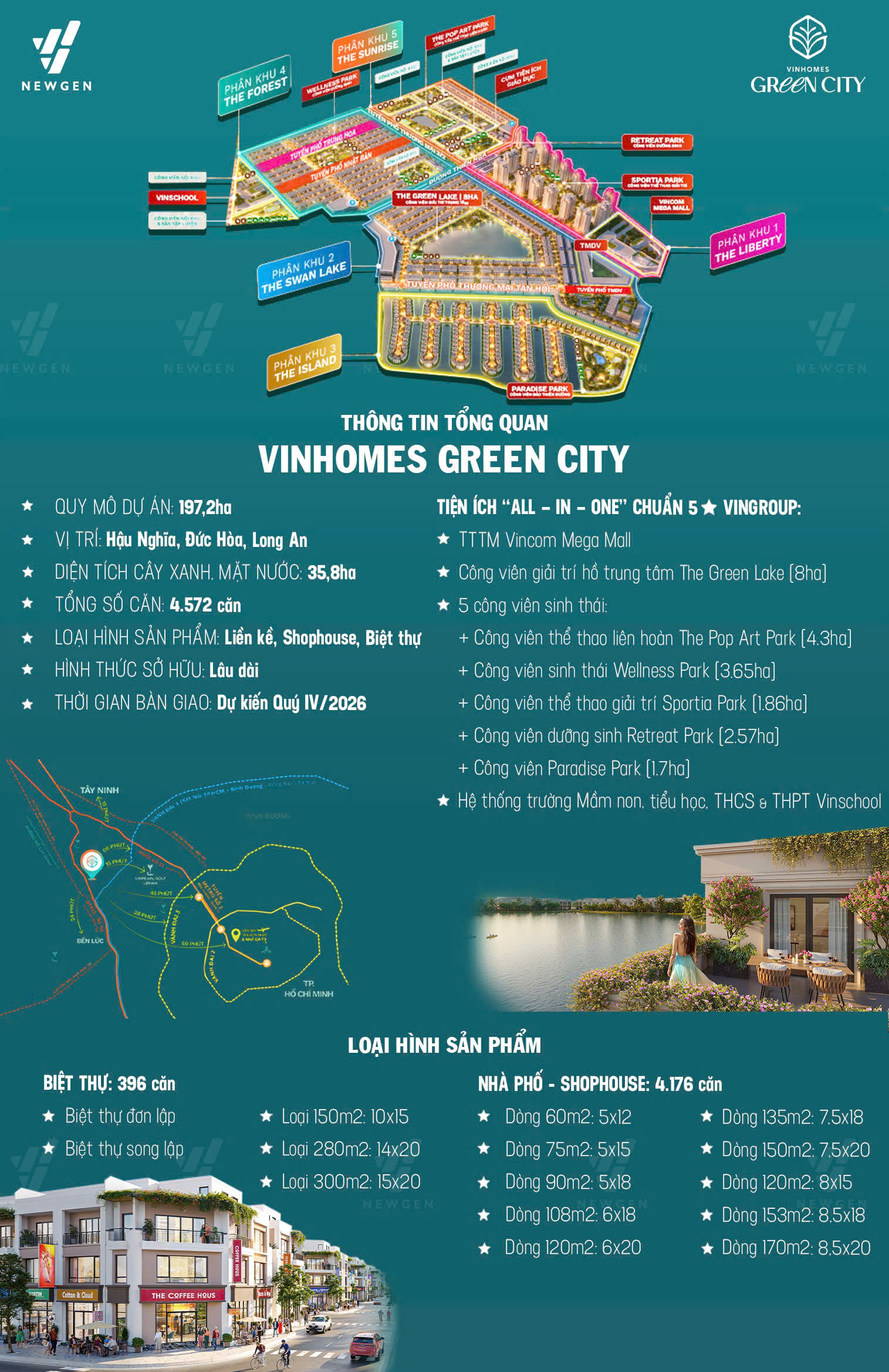Thông tin dự án Vinhomes Green City Hậu Nghĩa