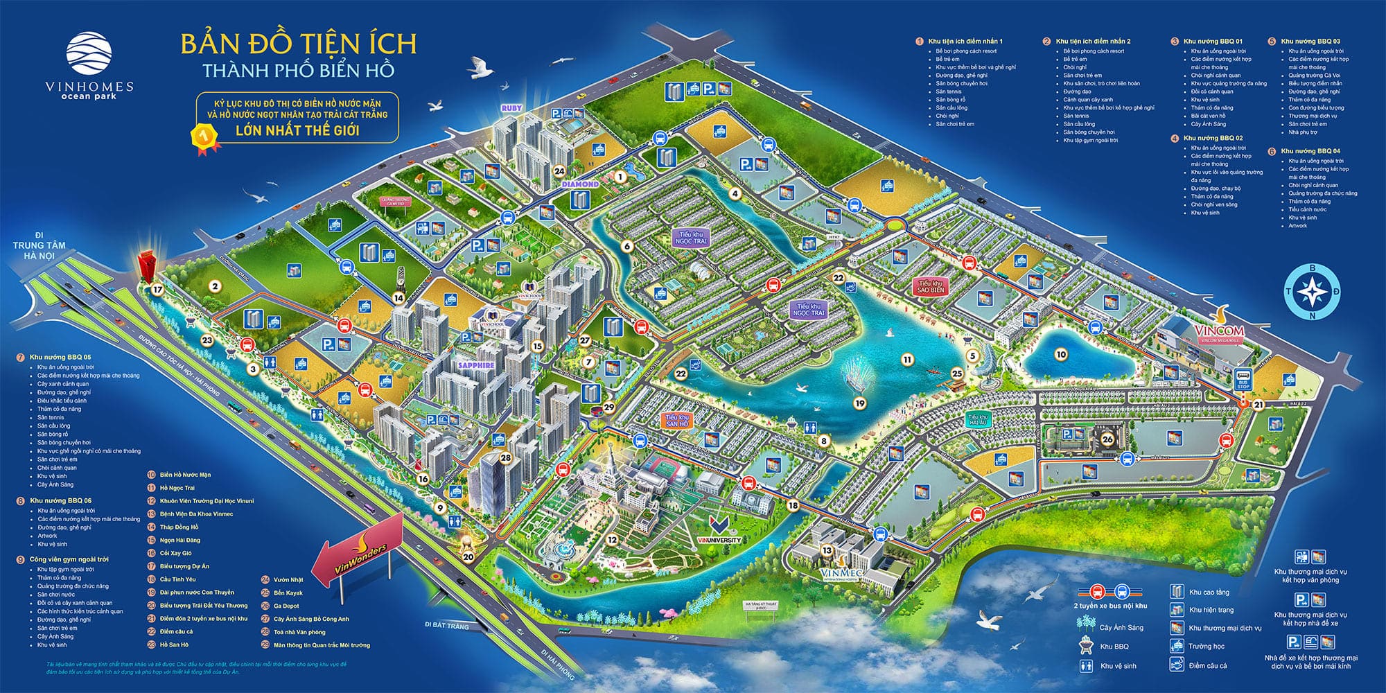 Thông tin Vinhomes Ocean Park