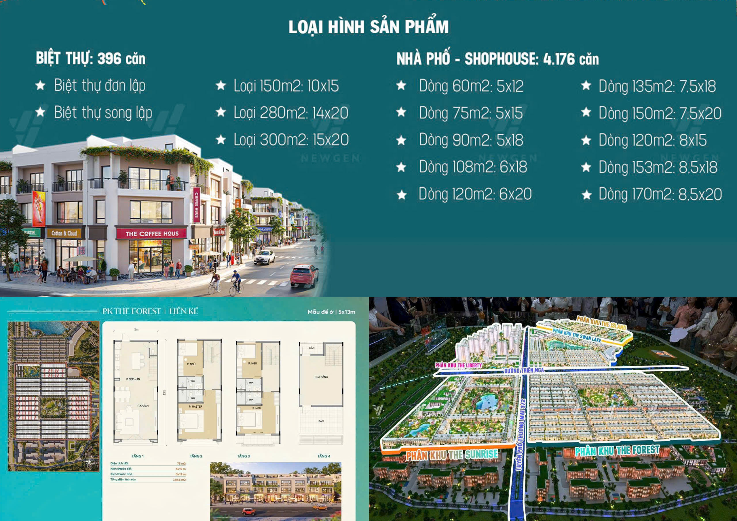 Vinhomes Green City có đa dạng sản phẩm đáp ứng mọi nhu cầu của khách hàng
