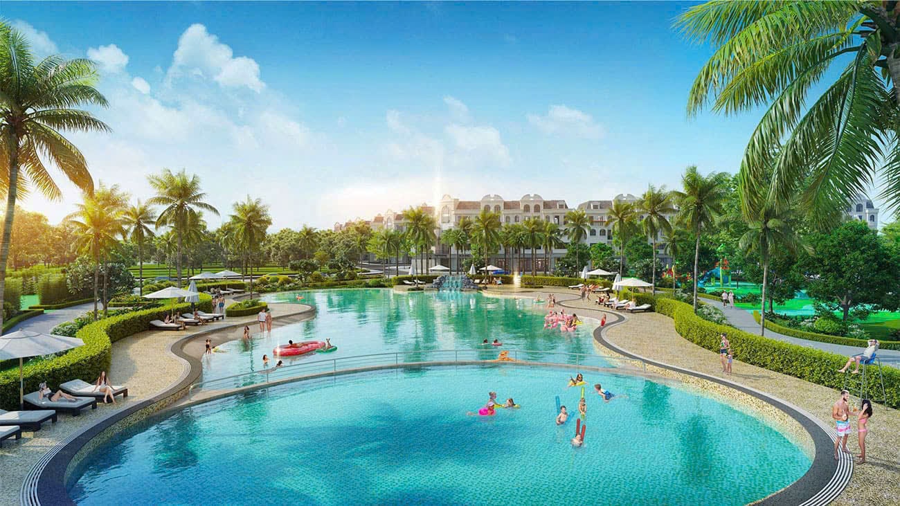 Vinhomes Green City có nhiều hồ bơi để cư dân thư giãn