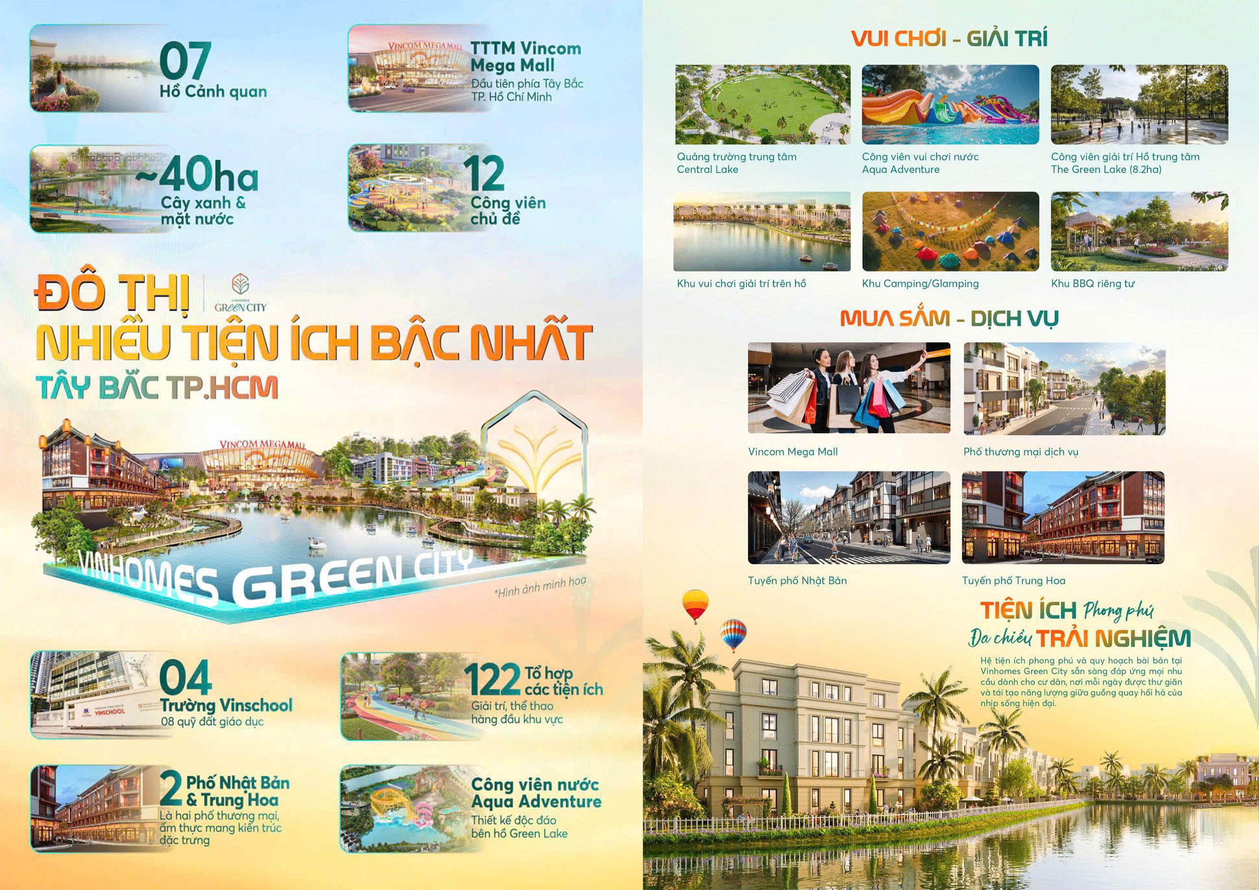 Vinhomes Green City là đô thị nhiều tiện ích bậc nhất