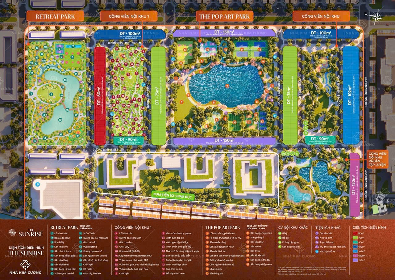 Vinhomes Green City sở hữu nhiều công viên, hồ bơi trong nội khu