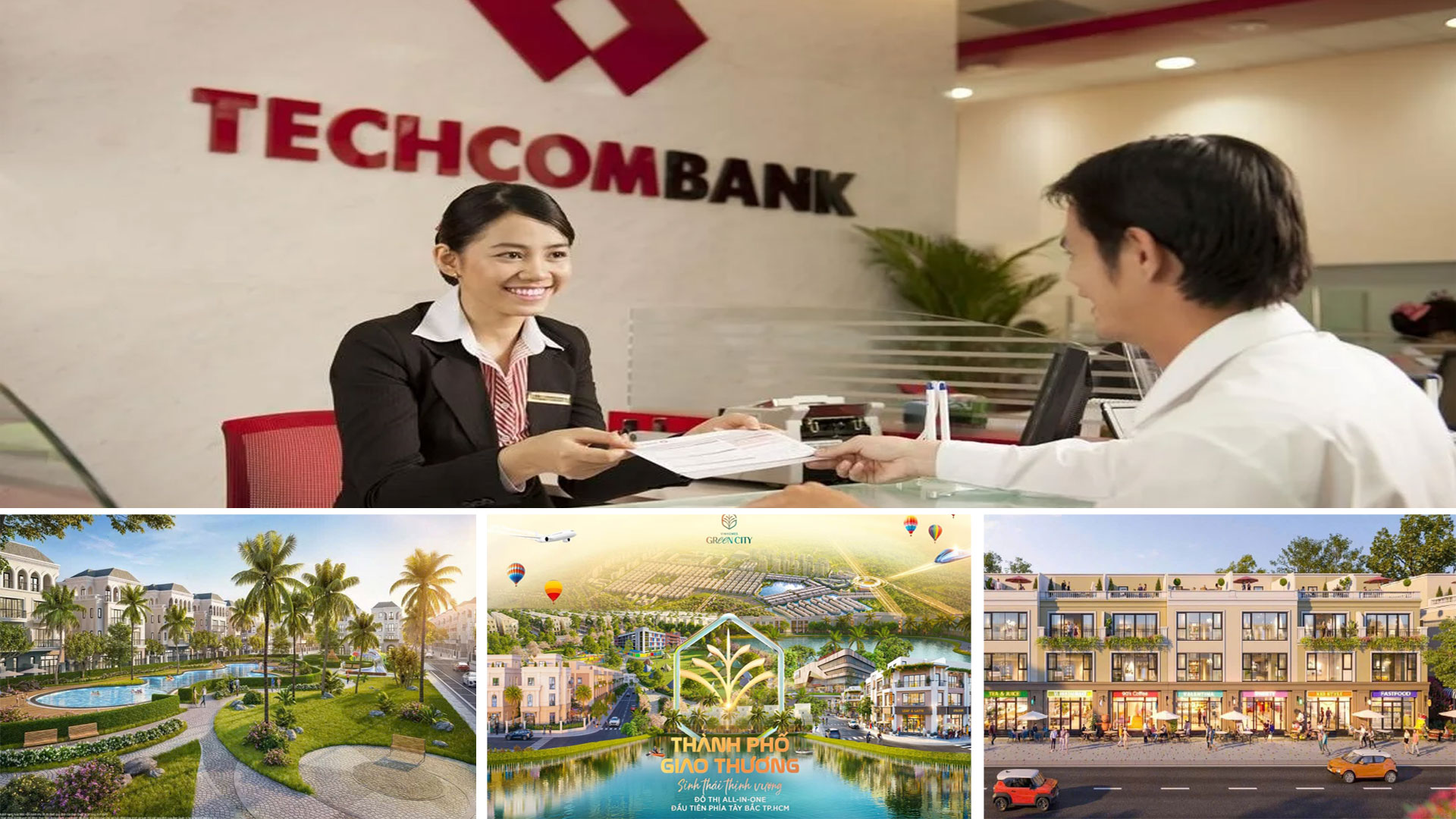 Techcombank là ngân hàng đối tác chiến lược của Vinhomes