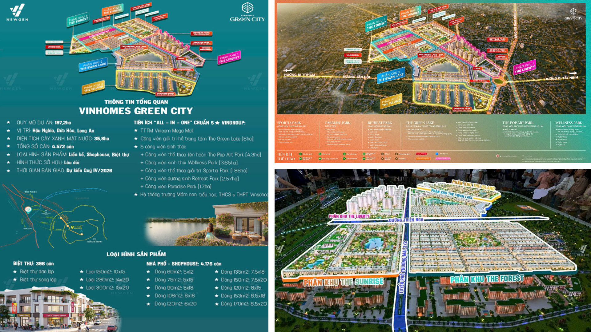 Thông tin tổng quan về dự án Vinhomes Green City ở Tây Bắc TP.HCM
