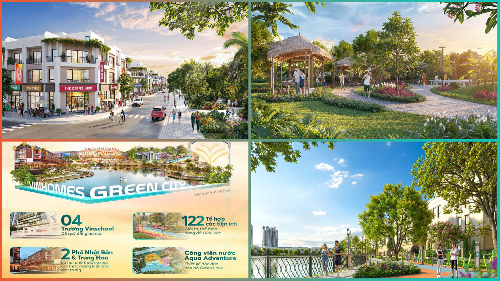 Hệ thống tiện ích đẳng cấp của đại đô thị Vinhomes Green City