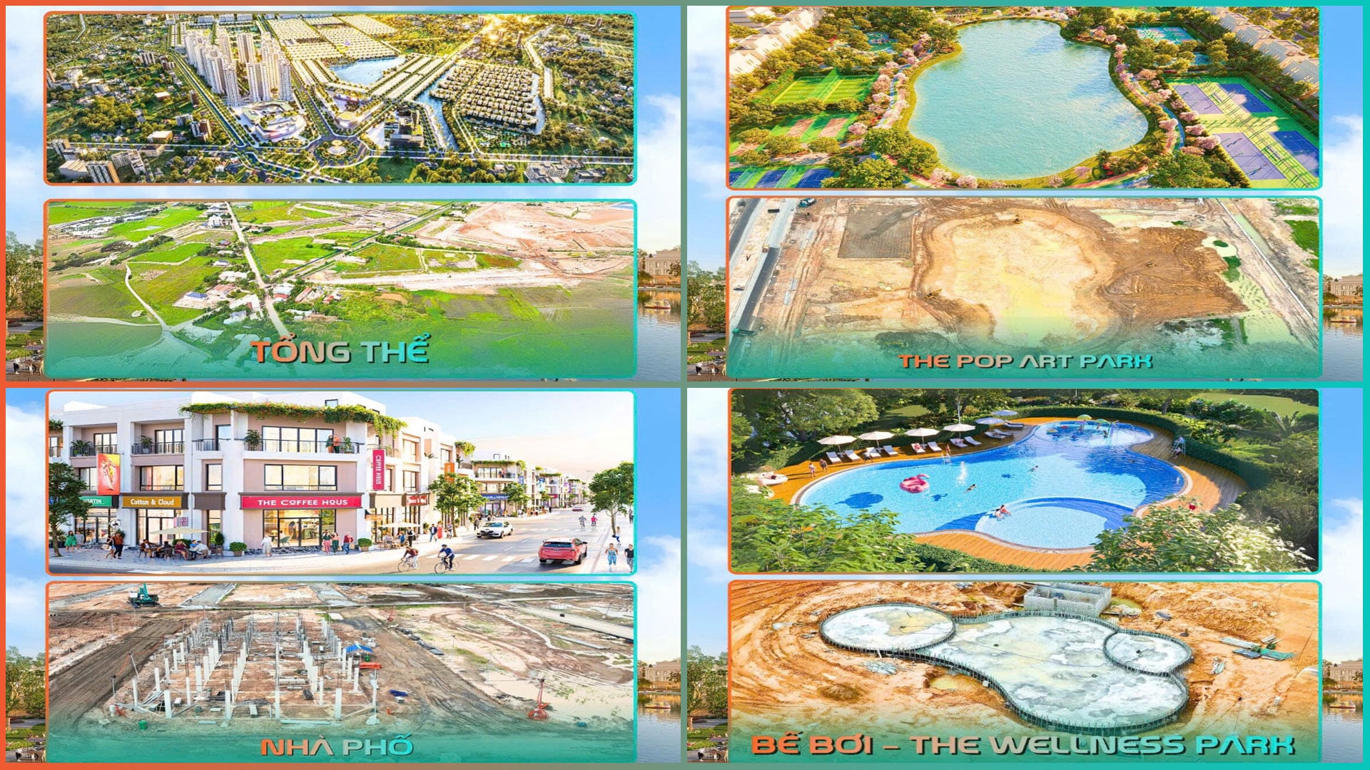 Hình ảnh thực tế tiến độ thi công nâng cao tính thanh khoản Vinhomes Green City