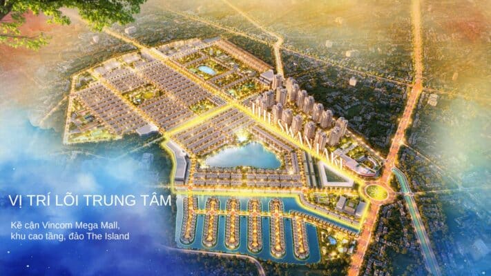 The Swan Lake được ví như “viên ngọc xanh” tại trái tim Vinhomes Green City