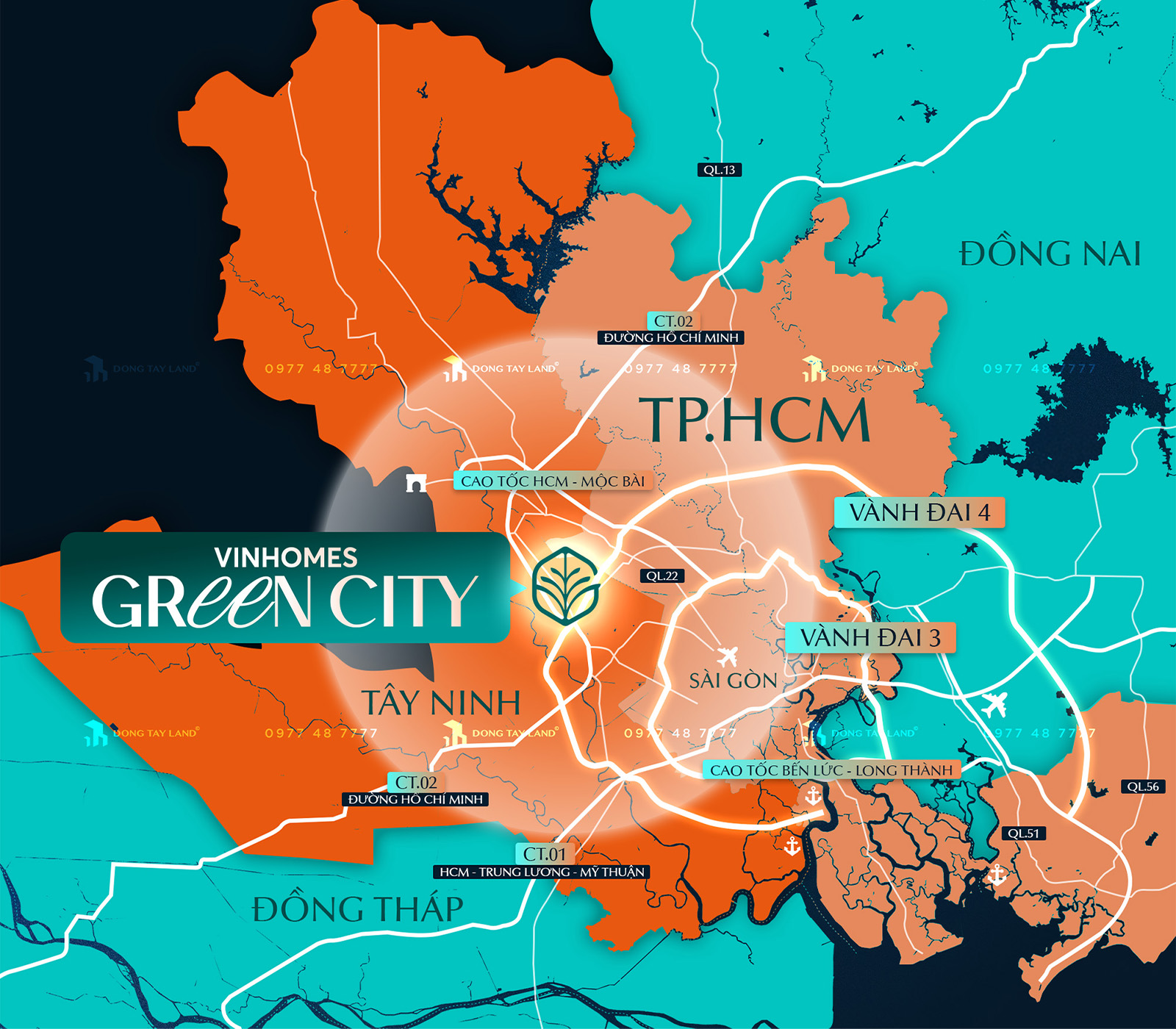 Chi tiết các tuyến đường nối với Vinhomes Green City